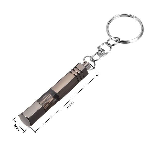 Eliminator Key Chain Anti-Static Keychain Static Eliminator Car Discharge ESD Chrome - Black ...