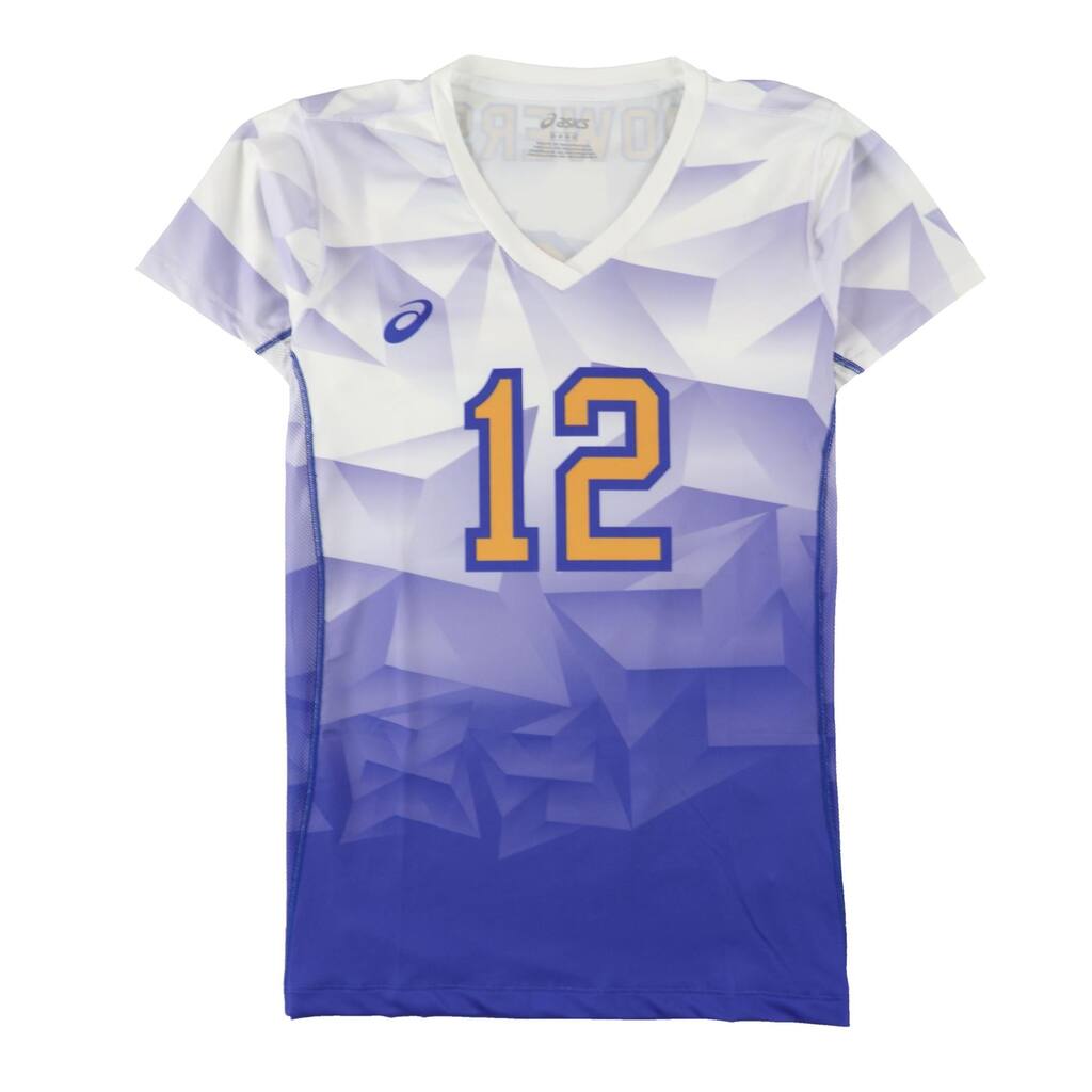ASICS Womens UCLA Volleyball Jersey,, Blue, Medium