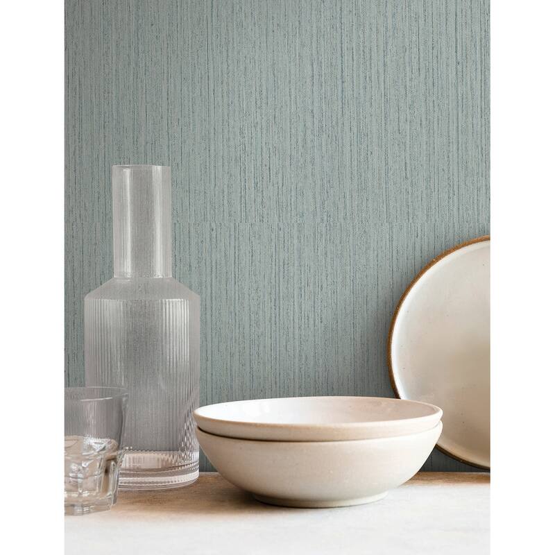 York Wallcoverings Shetland Slate Wallpaper