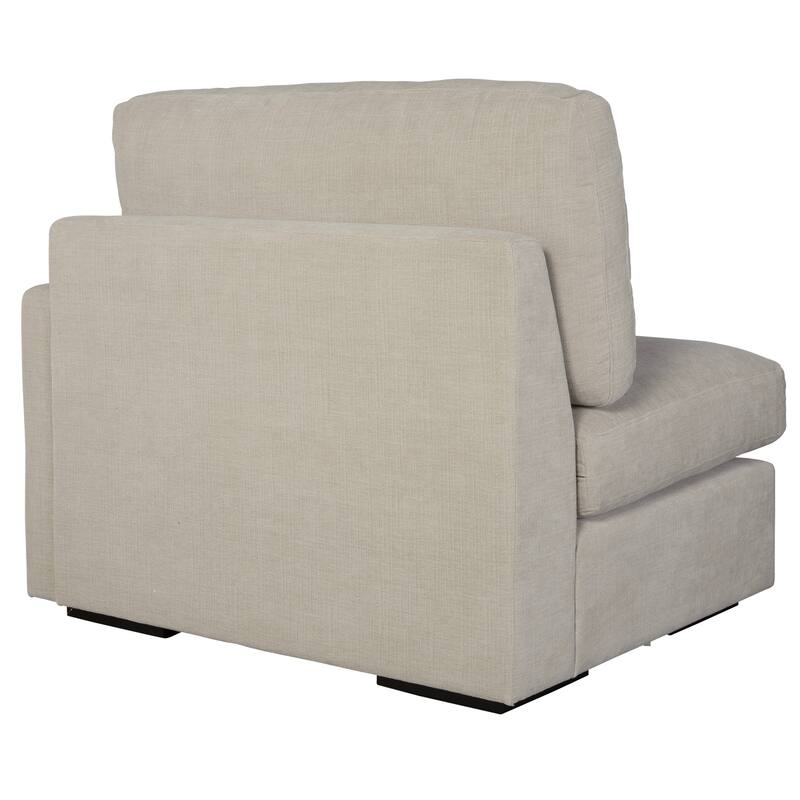 Uttermost Refuge Sand Right Arm Facing Sofa - 30"Hx 43.25"Wx 37.5 "D