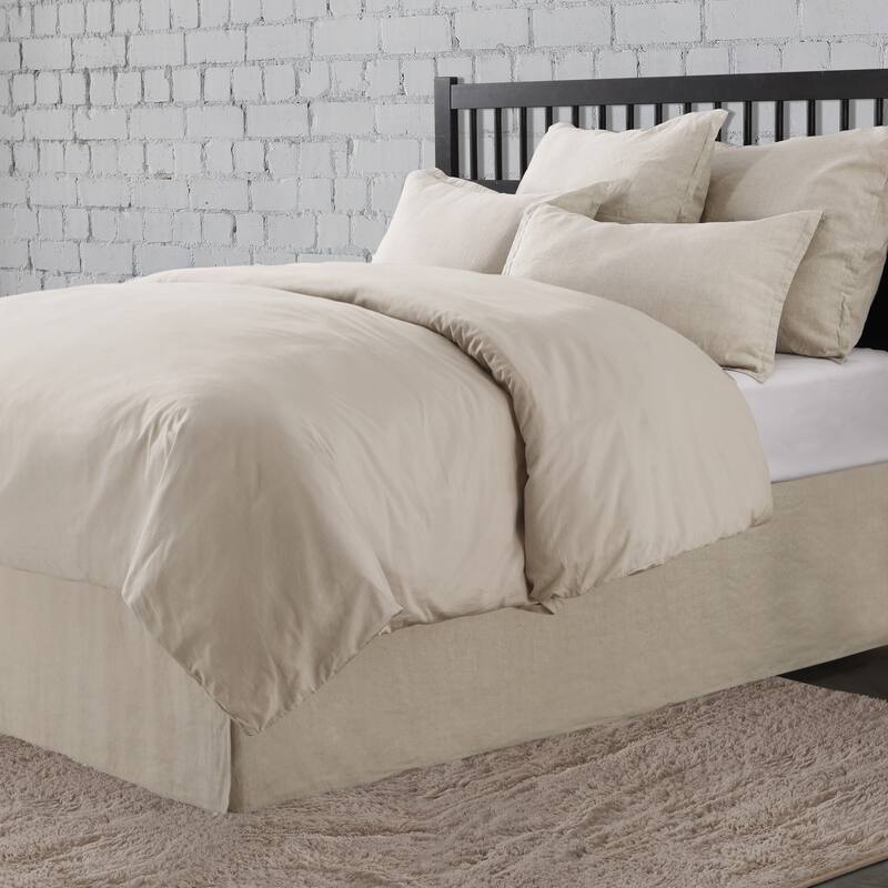 Linenweave Vintage Wash 15 Inch Bed Skirt,