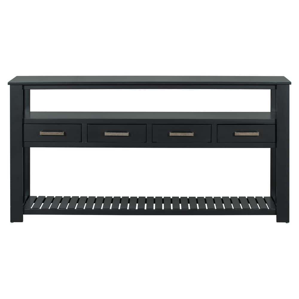 62.2'' Modern Console Table Sofa Table for Living Room