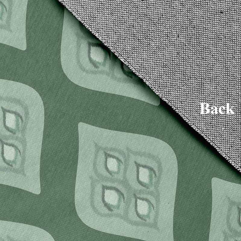Olgee Bold Pattern Soft Chenille Rug