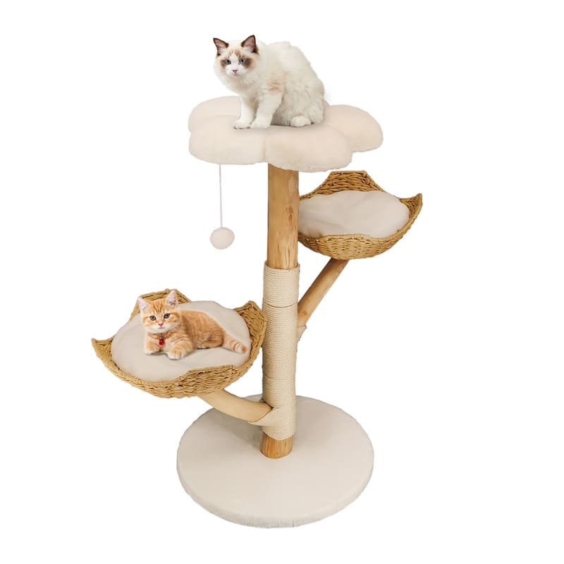 Cat Tree Tower Condo Furniture Scratch Post for Kittens Pet House Play