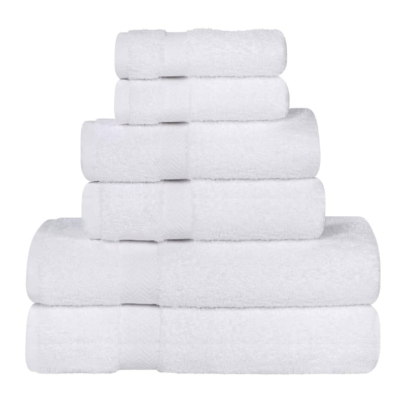 Superior Franklin Cotton Lightweight 6-Piece Assorted Towel Set