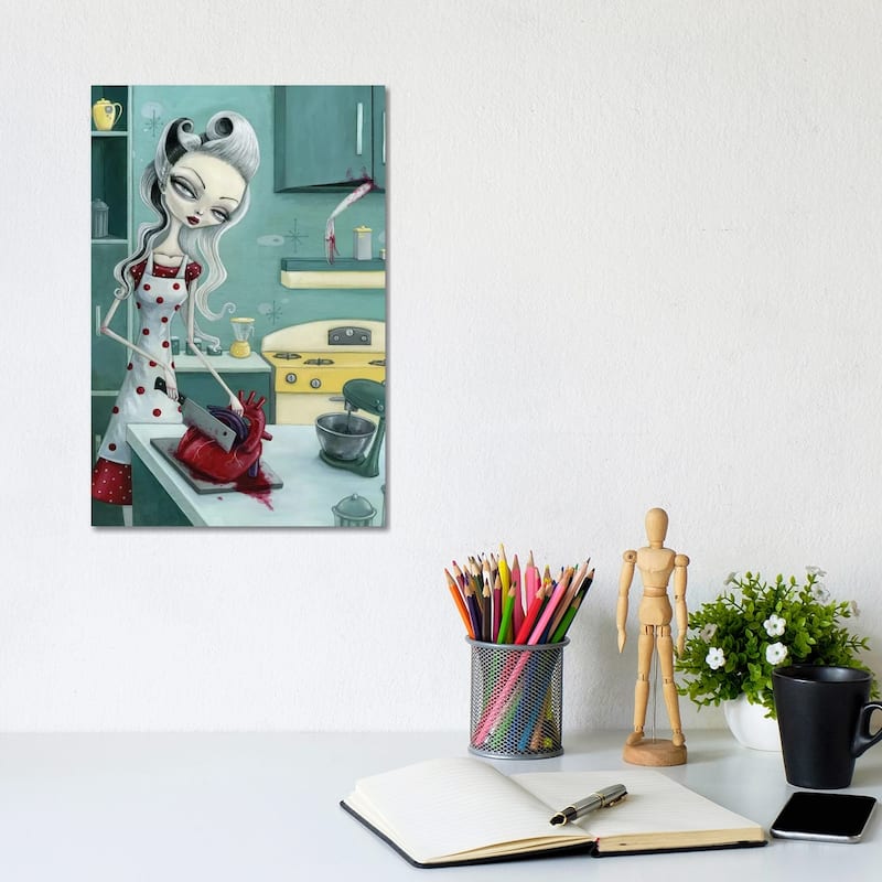 iCanvas "The Everyday Housewife" by Megan Majewski Canvas Print - 12x8x0.75
