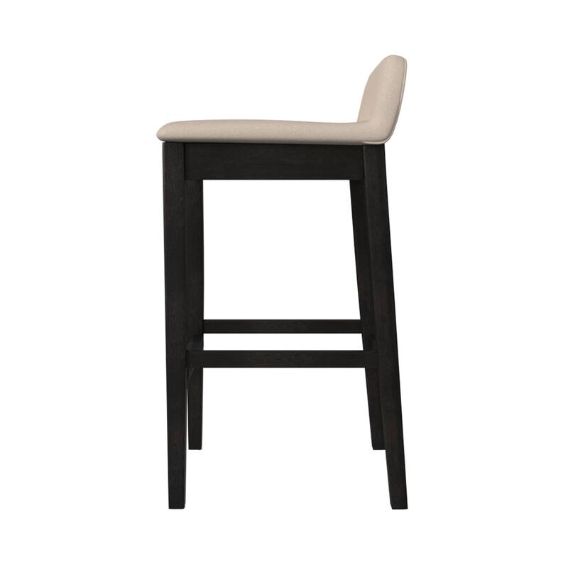 Hillsdale Furniture Maydena Black Wood Stool