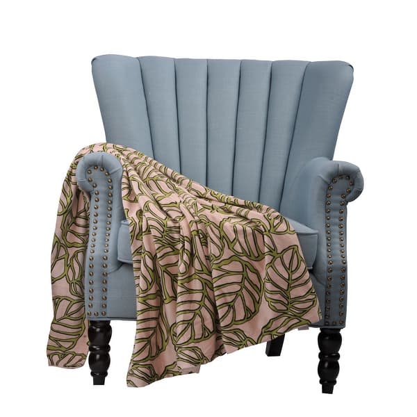 Throw Blanket Printed Microplush Nature Kid Friendly Nap Throw On