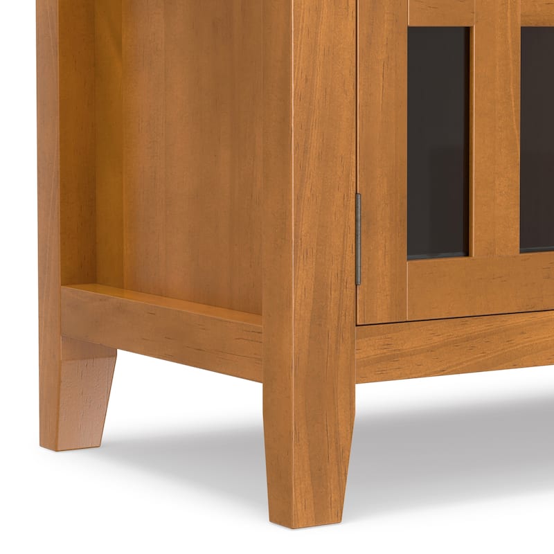 WYNDENHALL Stratford SOLID WOOD 72" Wide TV Media Stand For TVs up to 80"