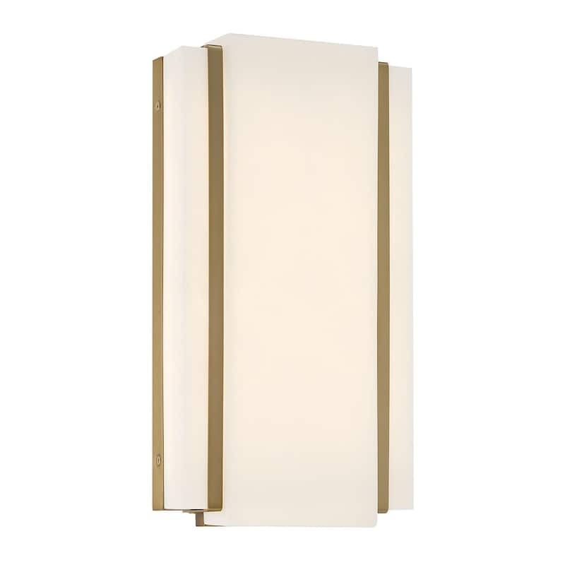 Minka Lavery 221-L Tanzac 16" Tall LED Wall Sconce - Soft Brass