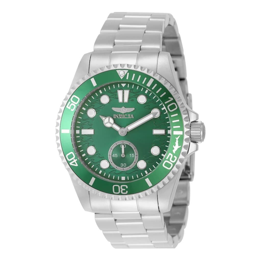 Invicta Men's 49423 Pro Diver Quartz VD78 Green Dial Watch