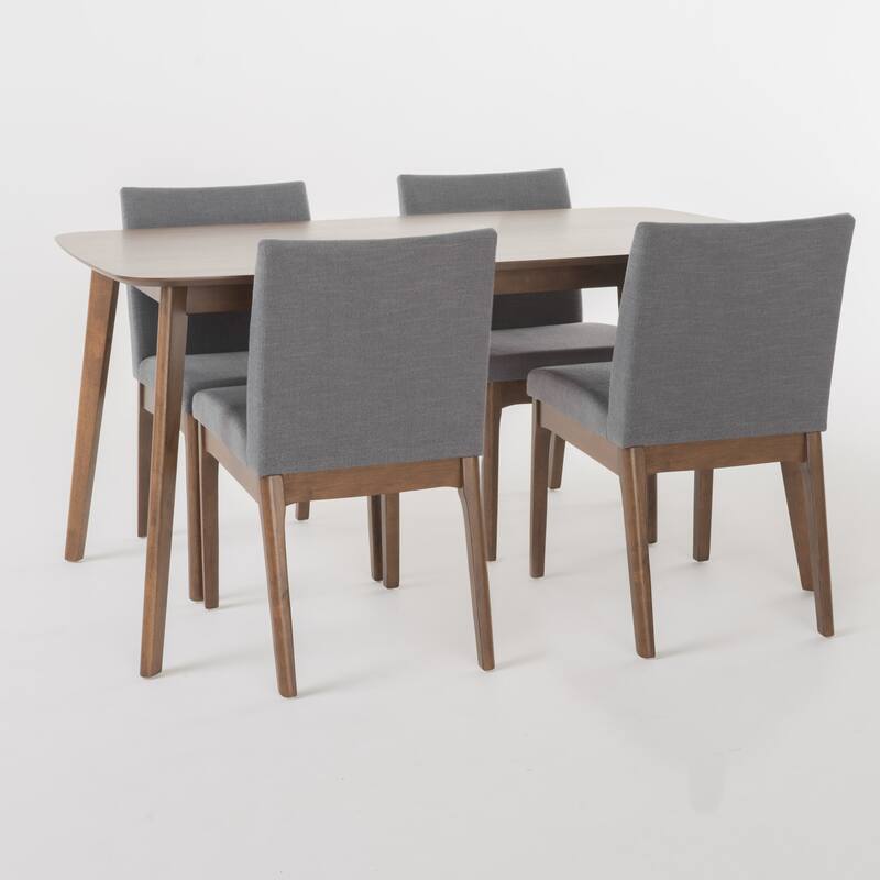 Christopher Knight Home Fabrizio Mid-Century Modern 5-piece Dining Set