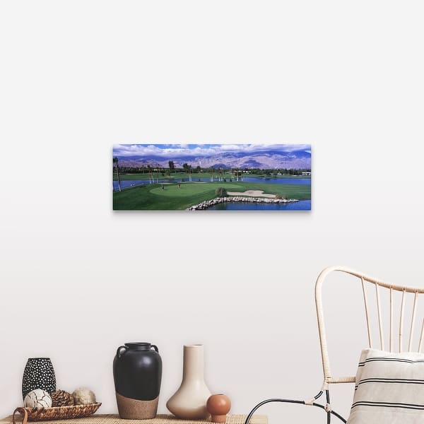California Palm Springs Golf Course Canvas Wall Art Overstock 16861107