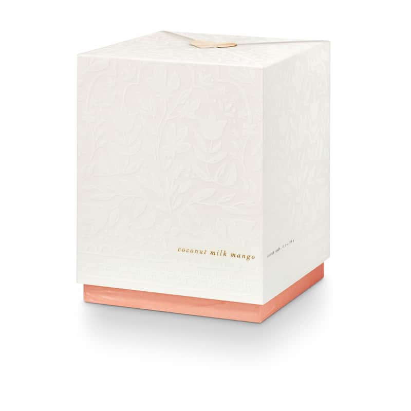 ILLUME Go Be Lovely Coconut Milk Mango Candle - Bridal Glass