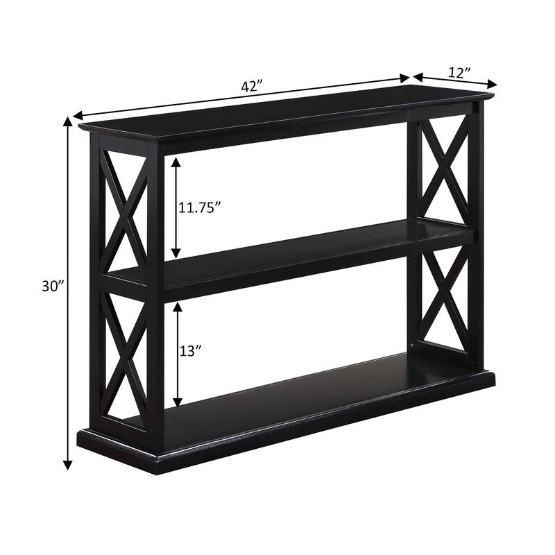 Convenience Concepts Coventry Console Table with Shelves