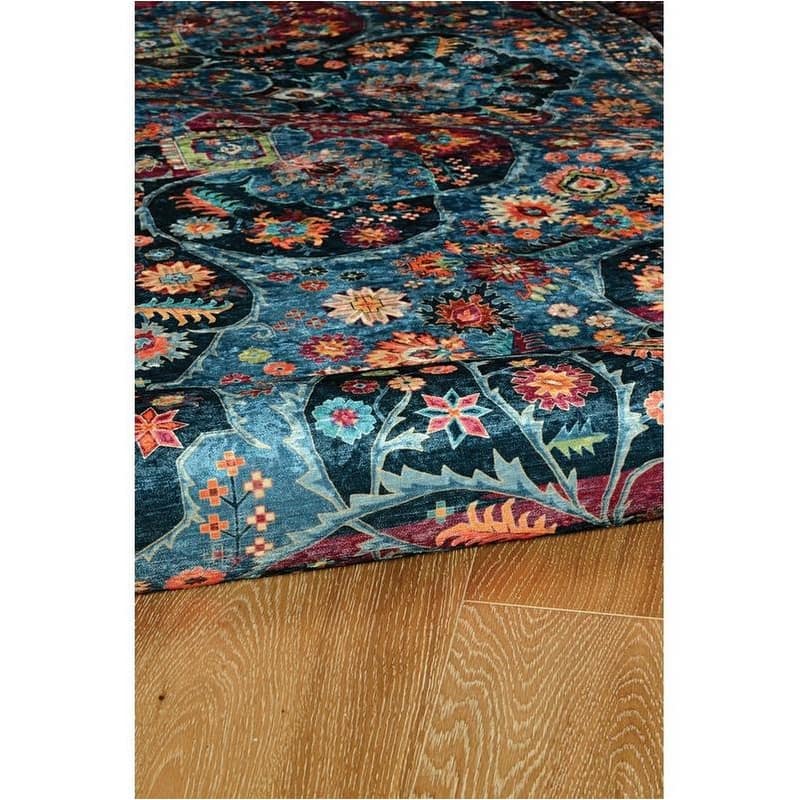 Halogen Collection Navy/Blue - 6'7" x 9'6"