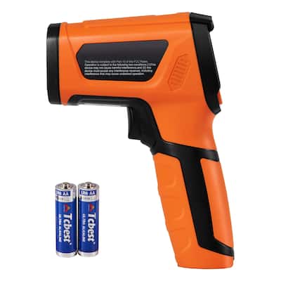 Infrared Thermometer with Adjustable Emissivity for Metal Smelting/Cooking/Pizza Oven/Engine(Not for Human)