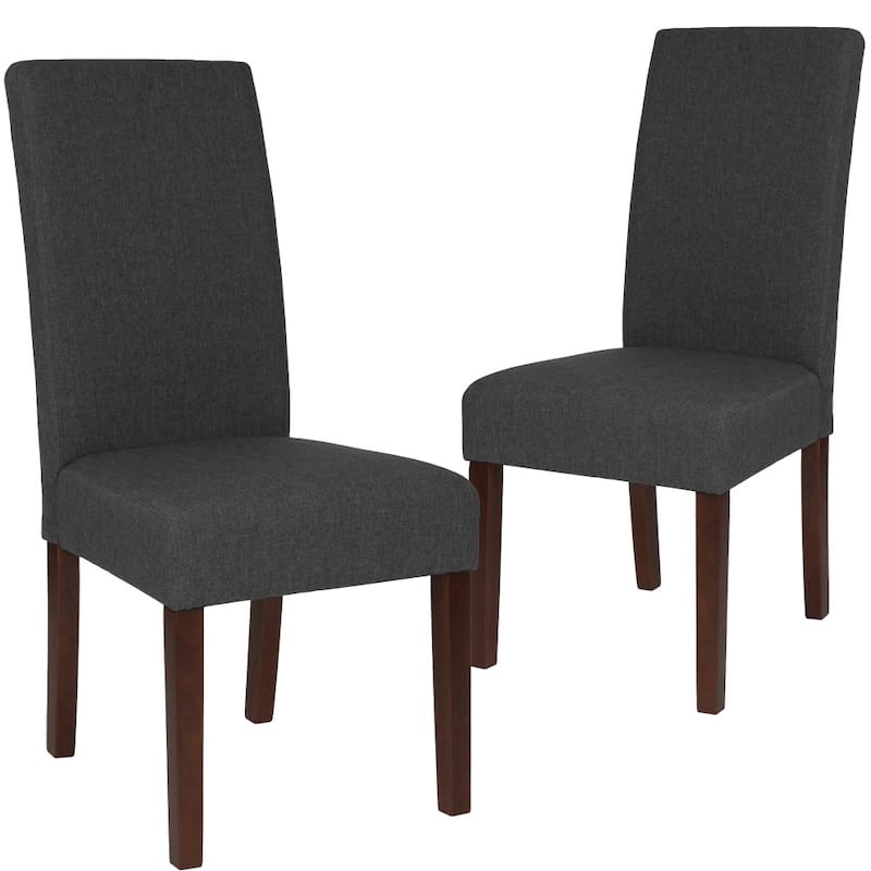 Upholstered Wood Parsons Chair (Set of 2) - 19"W x 21.5"D x 40"H