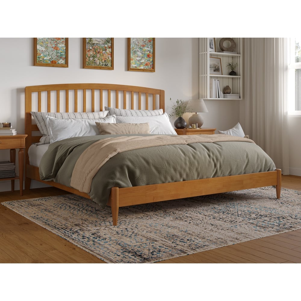 Quincy Solid Wood Low Profile Platform Bed