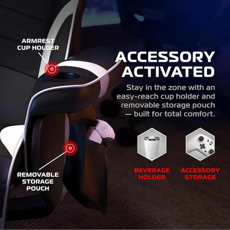 RESPAWN 900 Gaming Recliner - Reclining Gaming Chair with Footrest, Gaming Chair Recliner