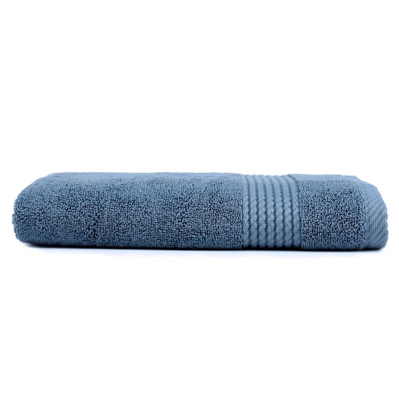 East'N Blue Lara Turkish Cotton Hand Towel (Pack of 1) - Navy Blue