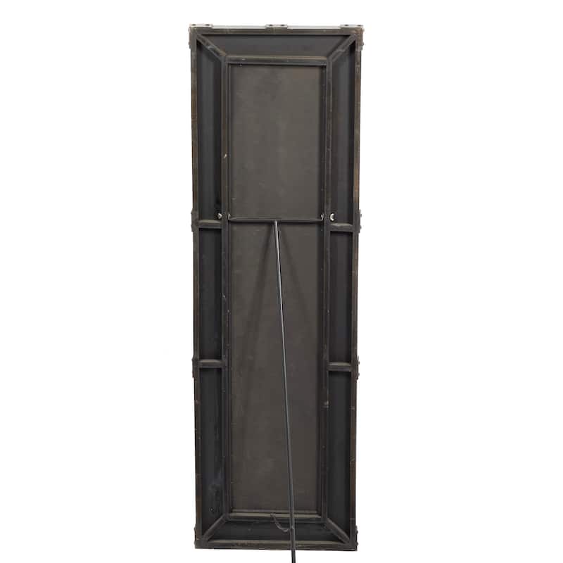 Wood Floor Mirror - Brown - Roche River Decor - 2"W x 21"L x 68"H