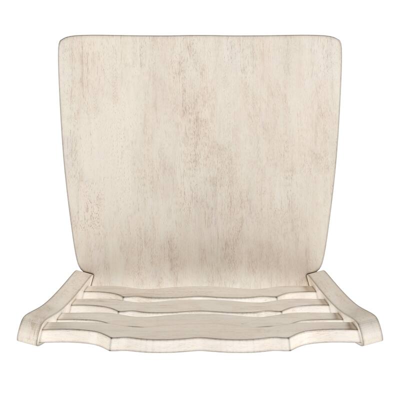 Eleanor French Ladder Back Wood Counter Chair (Set of 2) by iNSPIRE Q Classic