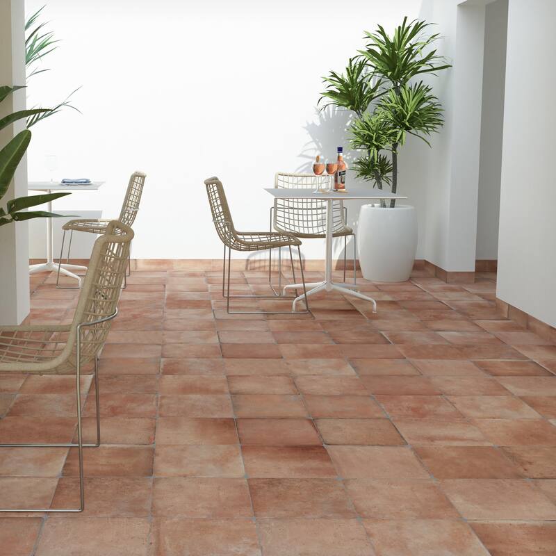 Merola Tile Benisa Cotto 11-7/8" x 11-7/8" Porcelain Floor and Wall Tile - Case (11 Tiles)