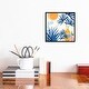 preview thumbnail 3 of 16, iCanvas "Moroccan Blues" by Modern Tropical Framed