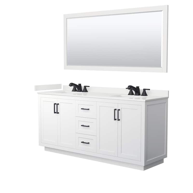 Wyndham Collection WCF292972D-QTZ-US3M70 Miranda 72" Free Standing