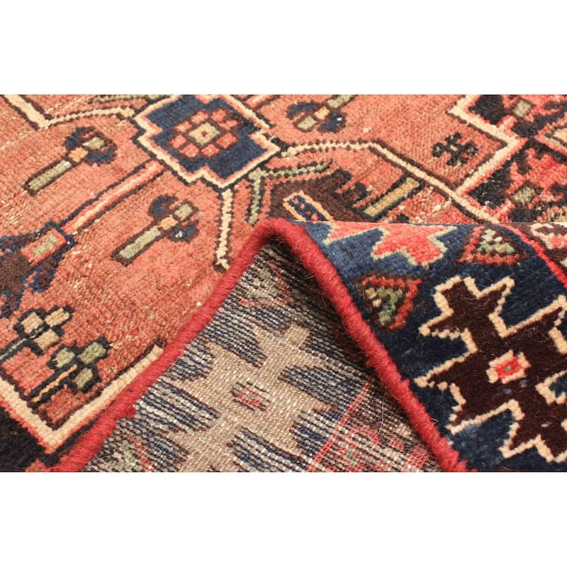 ECARPETGALLERY Hand-knotted Andelz Red Wool Rug - 2'11 x 6'3