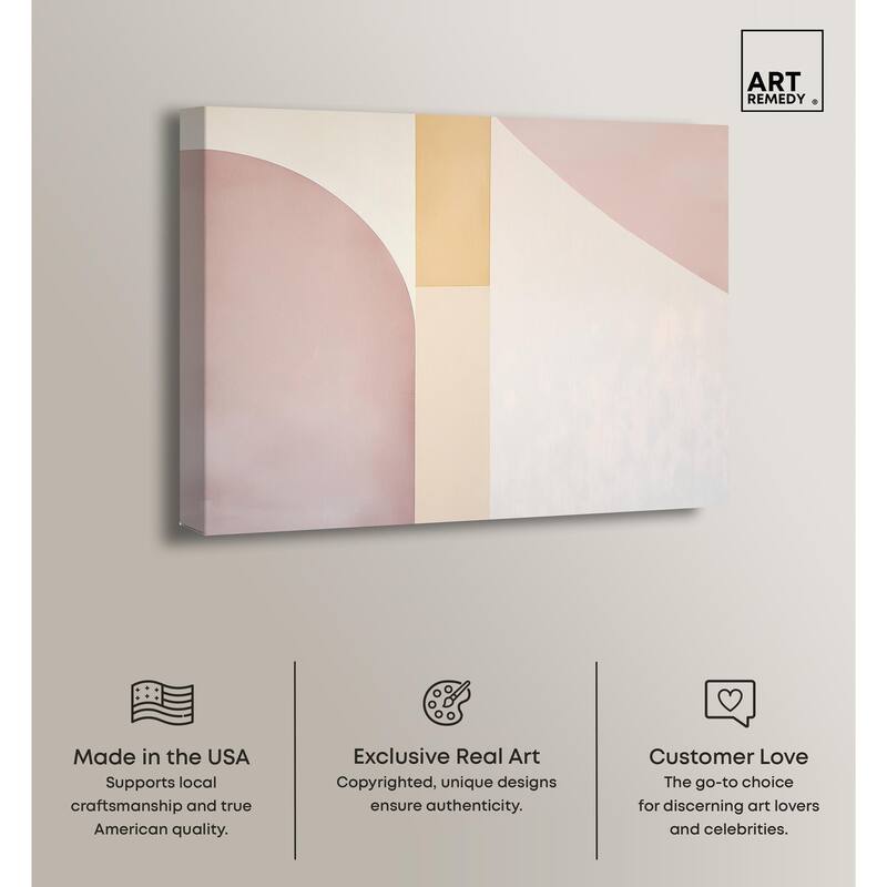 Gentle Color Strength I Canvas by Art Remedy, Gallery Wrapped