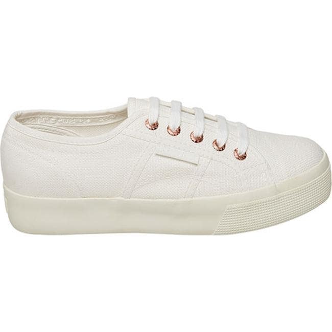 superga cotu classic white rose gold
