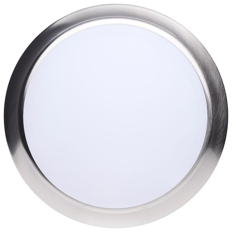 10 Inch LED Disk Light 27K/3K/35K/4K/5K CCT Selectable Brushed Nickel - Brushed Nickel