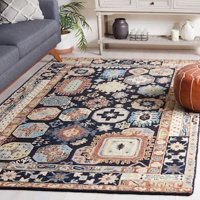 SAFAVIEH Handmade Aspen Azin Boho Tribal Wool Rug