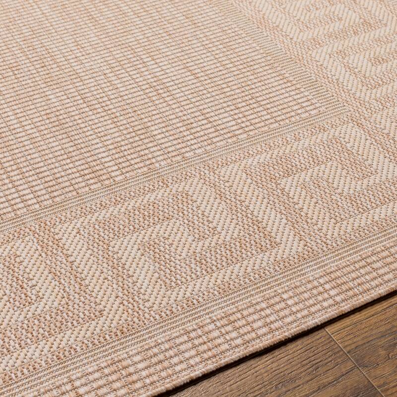 Livabliss Tuareg Greek Border Outdoor Rug