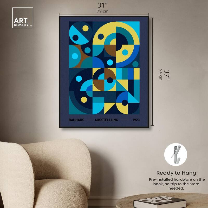 Bauhaus Canvas by Art Remedy