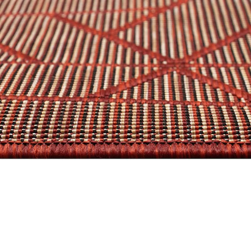 Liora Manne Carmel Pyramid Indoor/Outdoor Rug