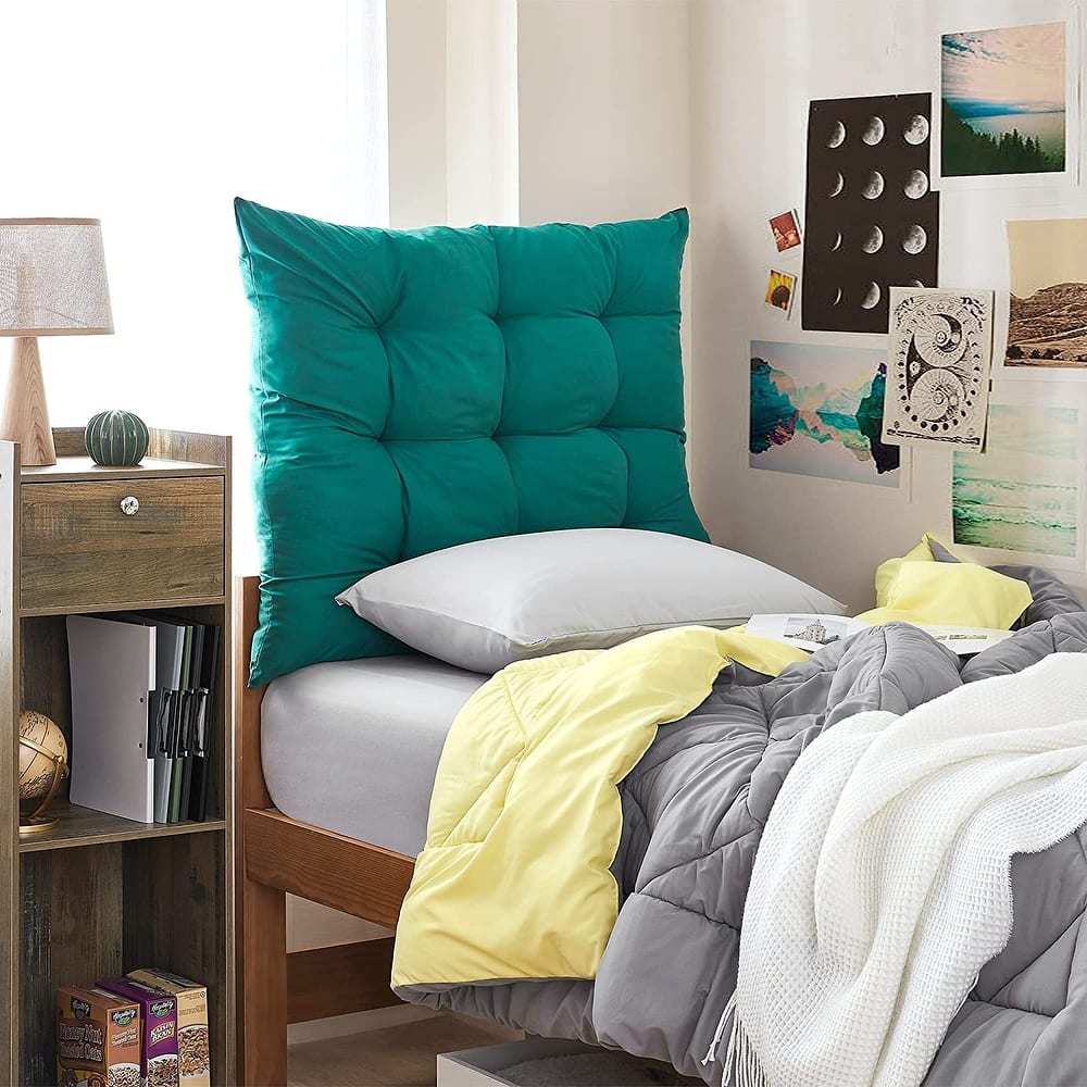 Rainha® Puffy Tufted College Headboard by DormCo