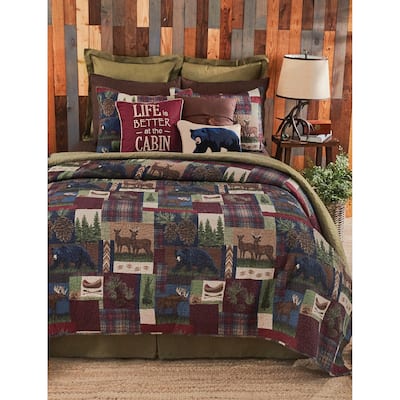 Providence Chambray Twin Cotton Quilt
