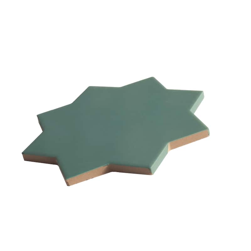 Seville 7" Star with 5" Cross Matte Porcelain Wall and Floor Tile (10.62 sq ft/case) - 68 Pack