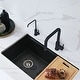 preview thumbnail 22 of 32, STYLISH Kitchen Sink Drinking Water Tap Faucet in Stainless Steel - Faucet Height: 10 1/2" | Spout Height: 9"