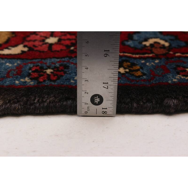 ECARPETGALLERY Hand-knotted Andelz Black Wool Rug - 3'5 x 9'10