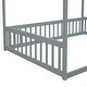 preview thumbnail 35 of 34, Full Size Canopy Floor Bed