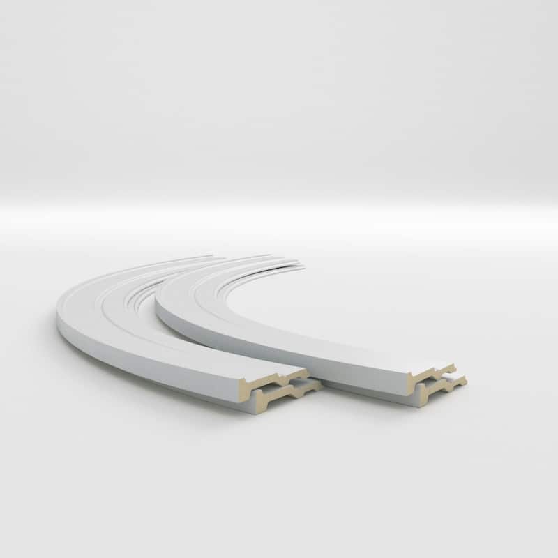 84 3/4"OD x 74 1/4"ID x 5 1/4"W x 1"P Milton Ceiling Ring
