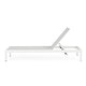 preview thumbnail 26 of 52, Cape Coral Outdoor Aluminum Chaise Lounge (Set of 2) by Christopher Knight Home - 77.56" D x 25.20" W x 11.80" H