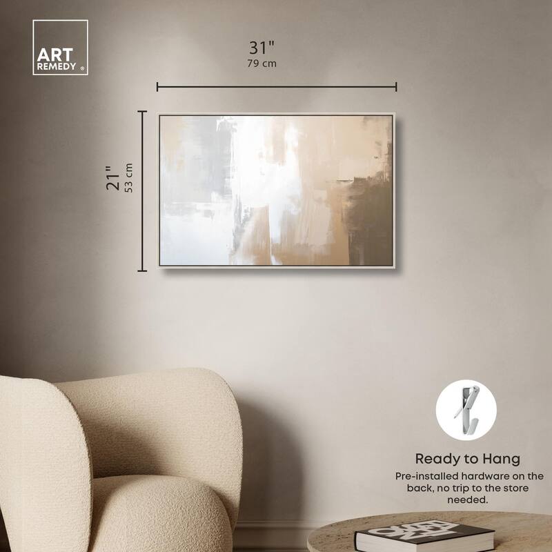 Solace in Softness I Canvas by Art Remedy