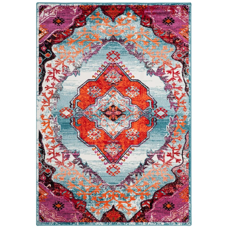 SAFAVIEH Cherokee Myrto Boho Oriental Medallion Rug