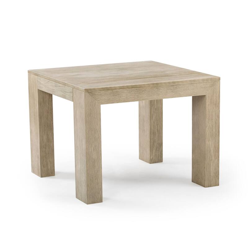 Plank and Beam Modern Square Corner Table - 32"