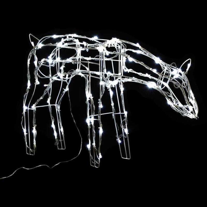 Meyi 3pc Outdoor Reindeer Family Christmas Decor, 229 Cool White LED - Cool White